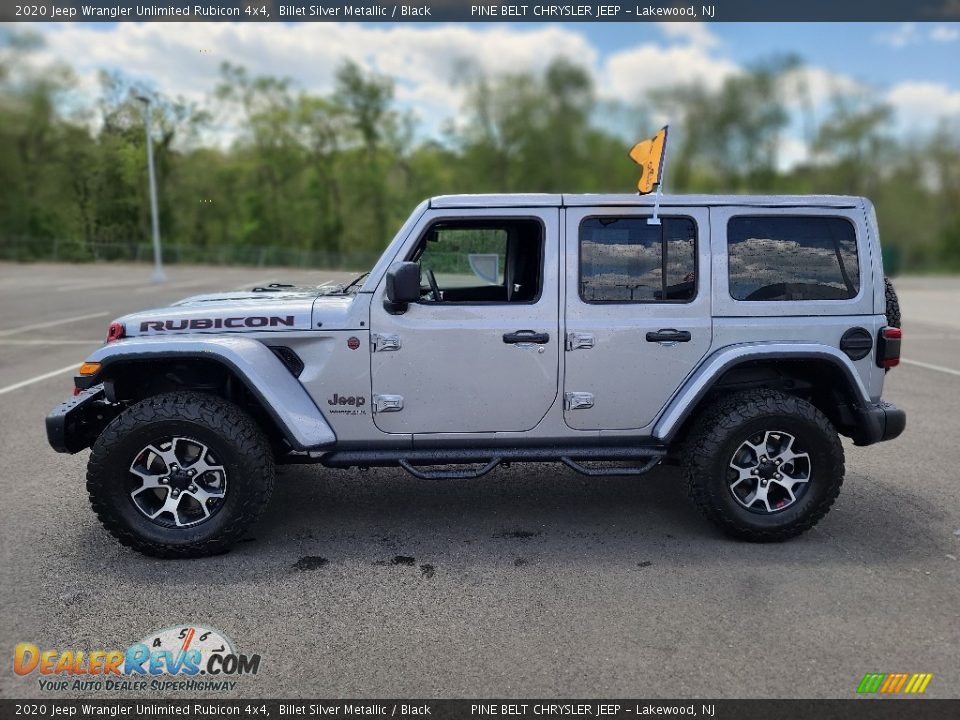 Billet Silver Metallic 2020 Jeep Wrangler Unlimited Rubicon 4x4 Photo #16