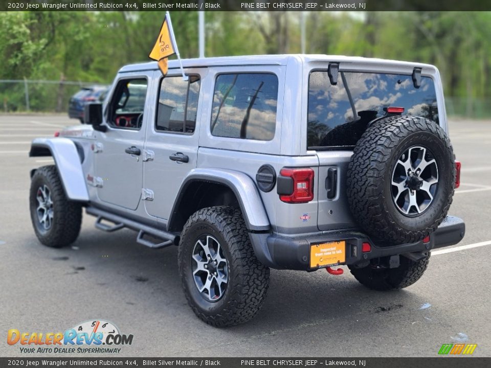 2020 Jeep Wrangler Unlimited Rubicon 4x4 Billet Silver Metallic / Black Photo #18