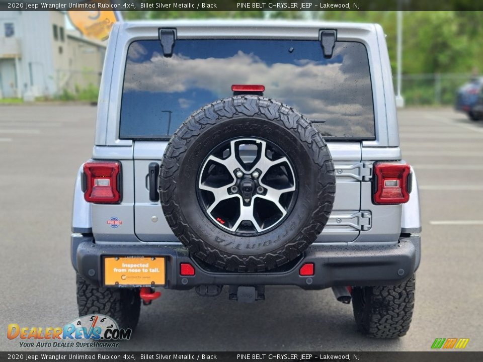 2020 Jeep Wrangler Unlimited Rubicon 4x4 Billet Silver Metallic / Black Photo #19