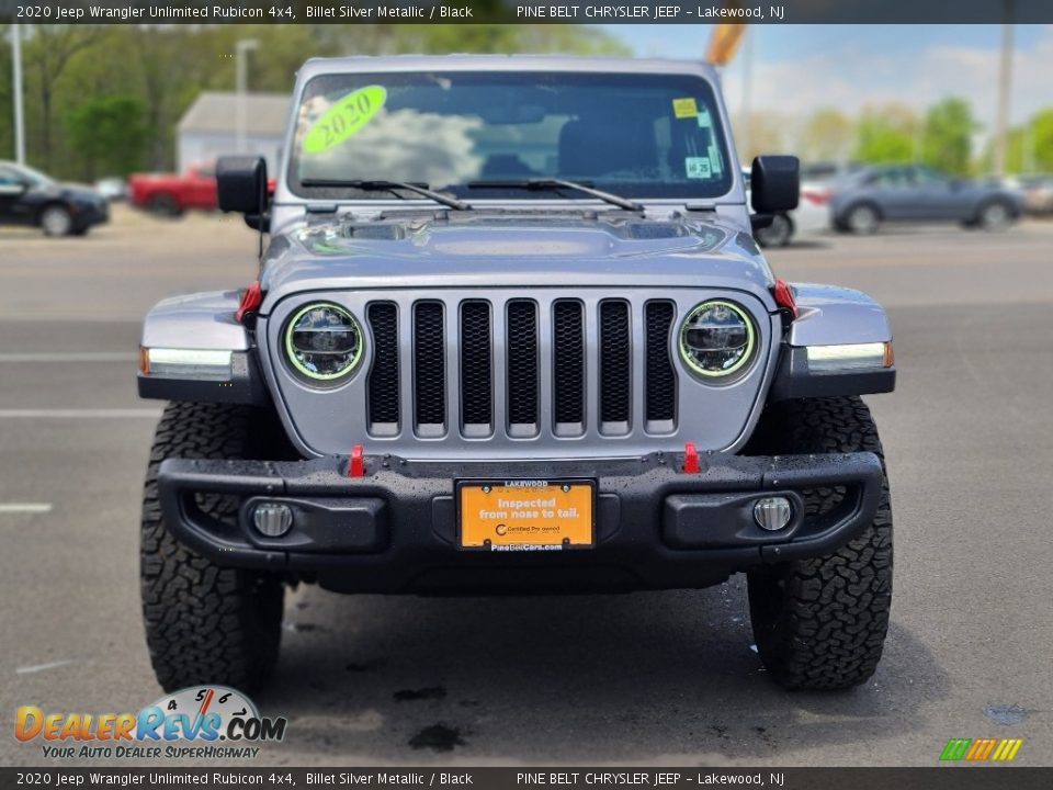 2020 Jeep Wrangler Unlimited Rubicon 4x4 Billet Silver Metallic / Black Photo #23