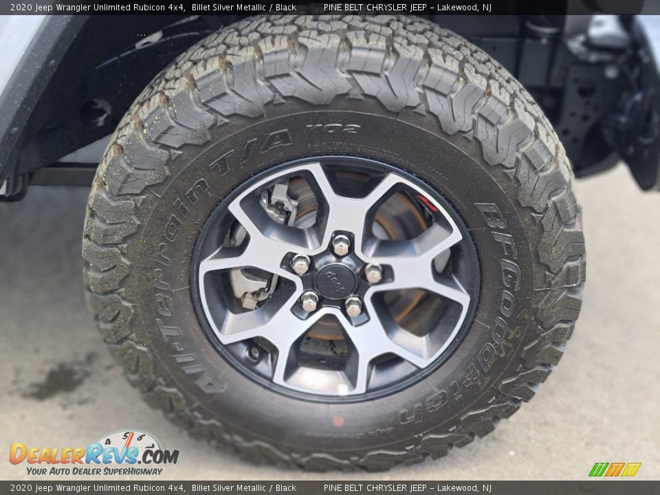 2020 Jeep Wrangler Unlimited Rubicon 4x4 Wheel Photo #24