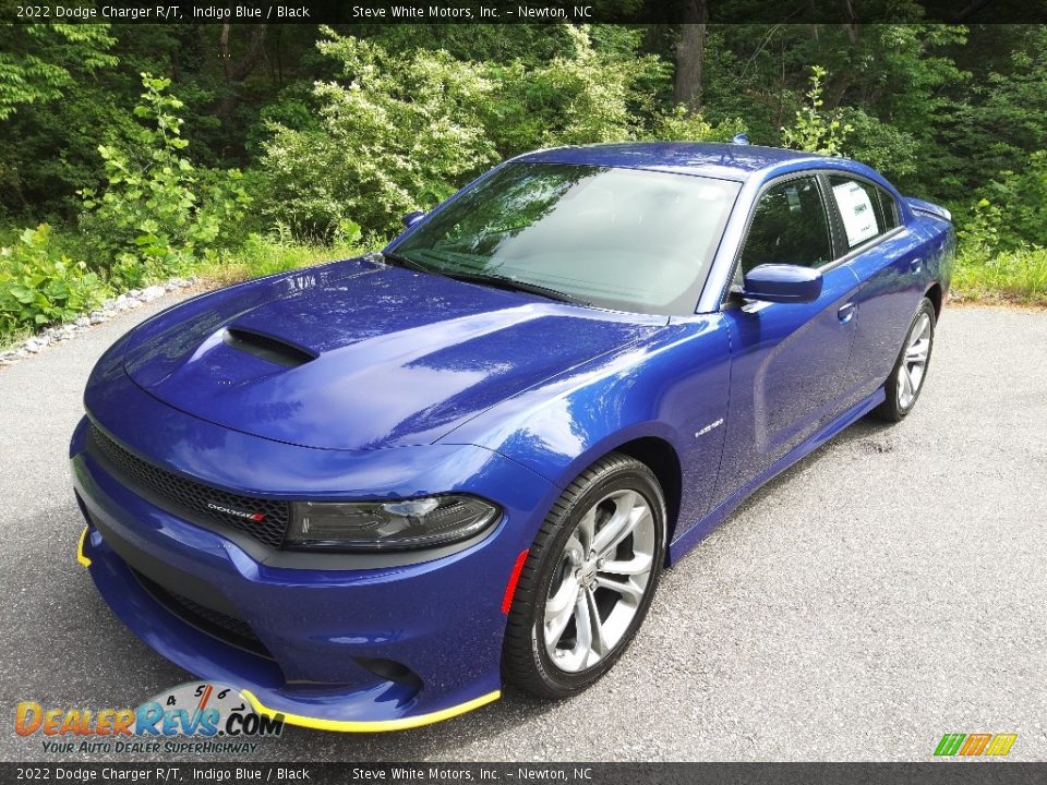 2022 Dodge Charger R/T Indigo Blue / Black Photo #2