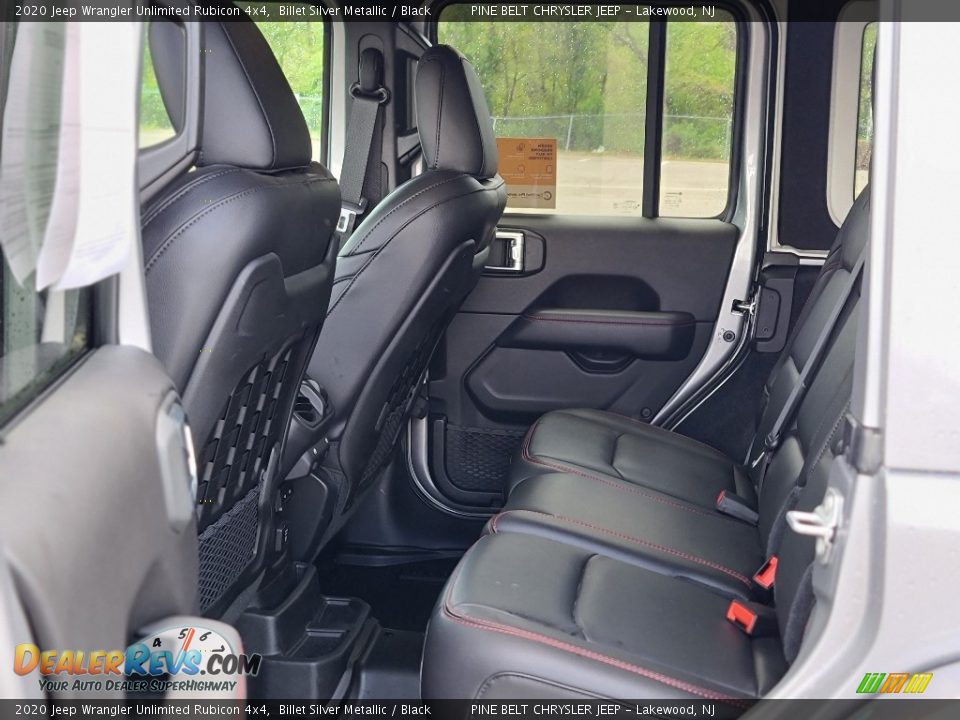 Rear Seat of 2020 Jeep Wrangler Unlimited Rubicon 4x4 Photo #33
