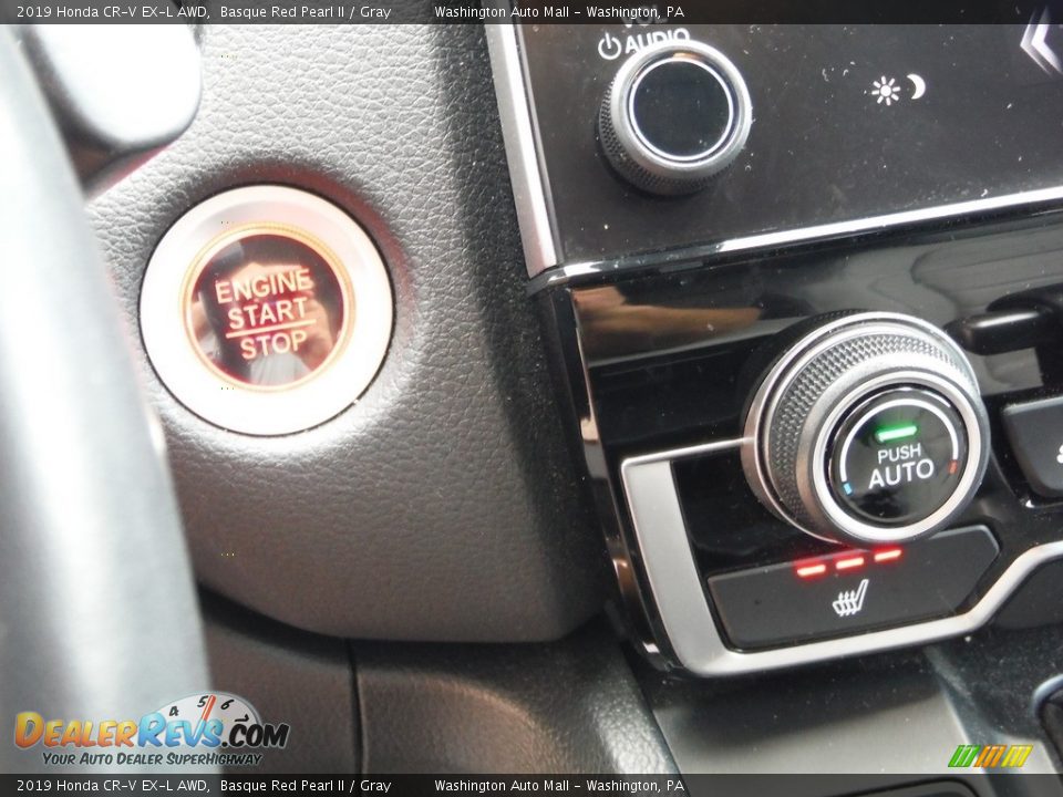 2019 Honda CR-V EX-L AWD Basque Red Pearl II / Gray Photo #19