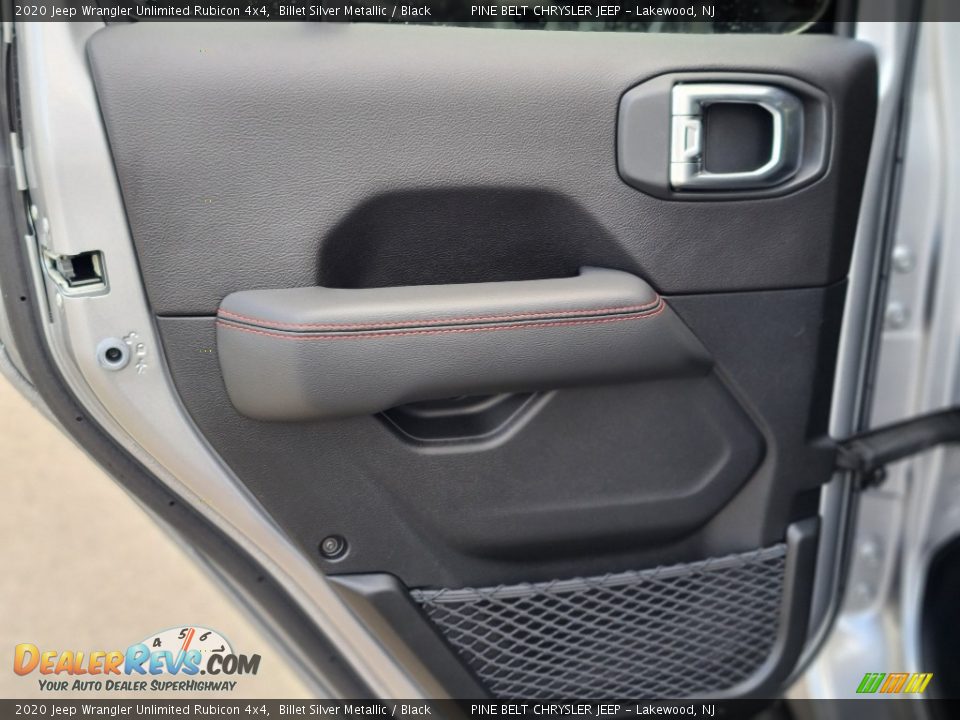 2020 Jeep Wrangler Unlimited Rubicon 4x4 Billet Silver Metallic / Black Photo #34