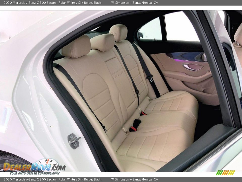 Rear Seat of 2020 Mercedes-Benz C 300 Sedan Photo #19