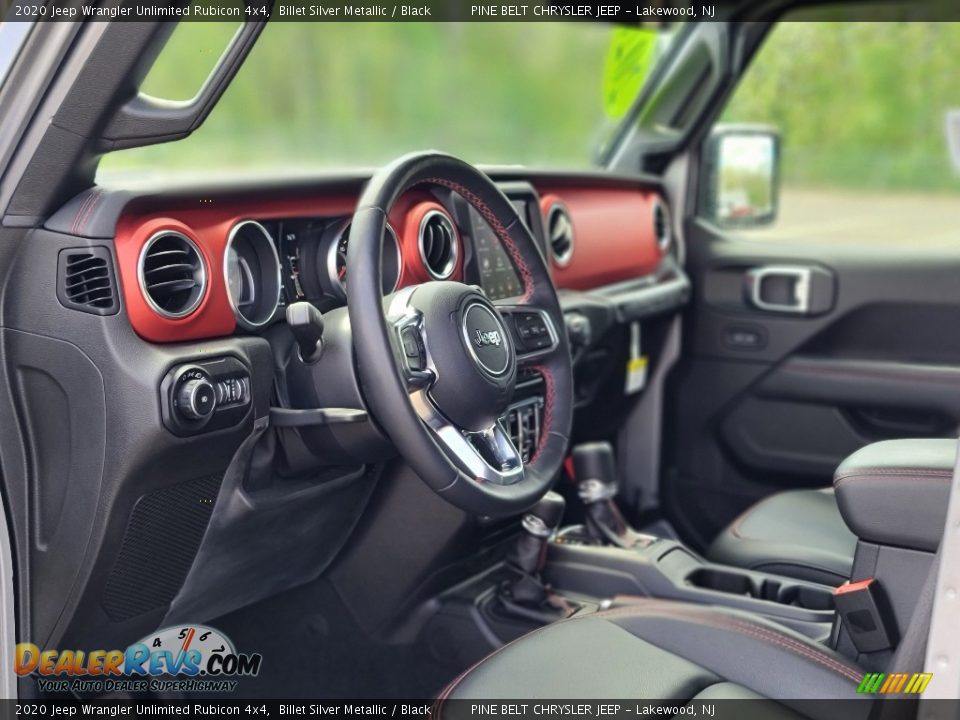 2020 Jeep Wrangler Unlimited Rubicon 4x4 Billet Silver Metallic / Black Photo #36