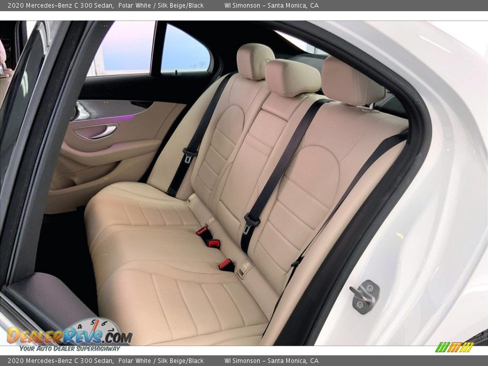 Rear Seat of 2020 Mercedes-Benz C 300 Sedan Photo #20