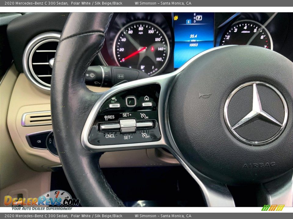 2020 Mercedes-Benz C 300 Sedan Steering Wheel Photo #21