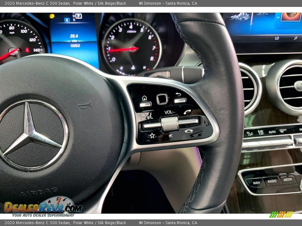 2020 Mercedes-Benz C 300 Sedan Steering Wheel Photo #22