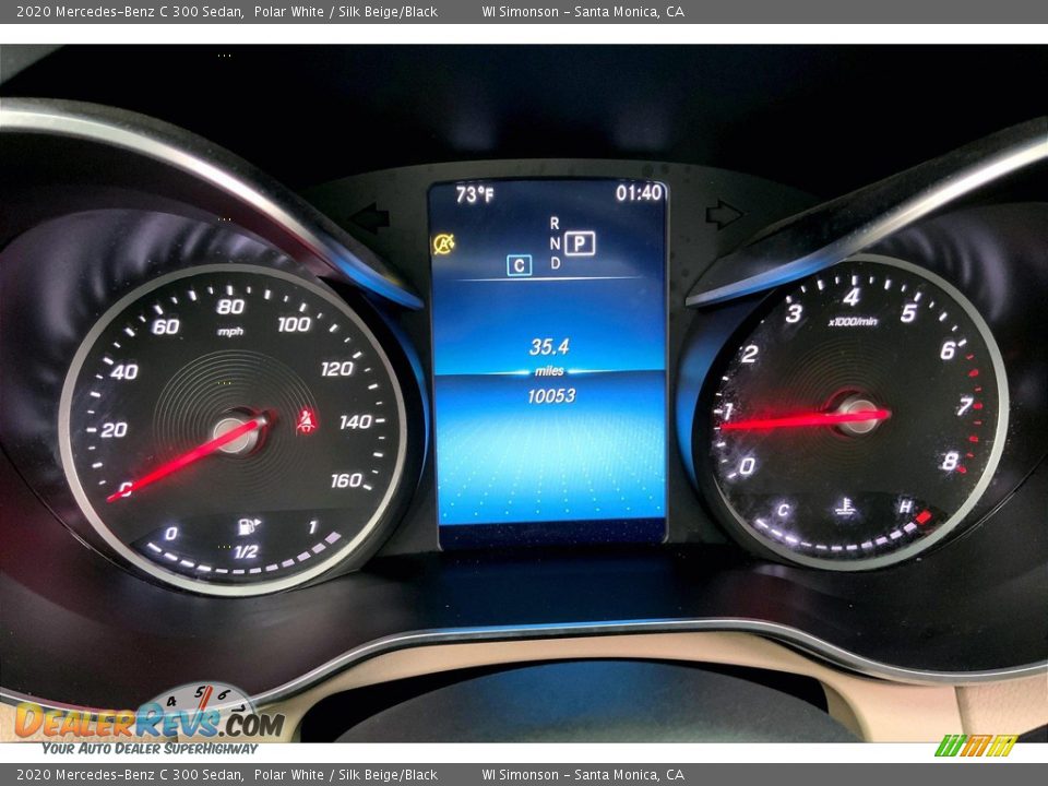 2020 Mercedes-Benz C 300 Sedan Gauges Photo #23