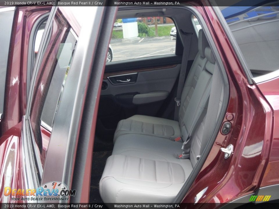 2019 Honda CR-V EX-L AWD Basque Red Pearl II / Gray Photo #27