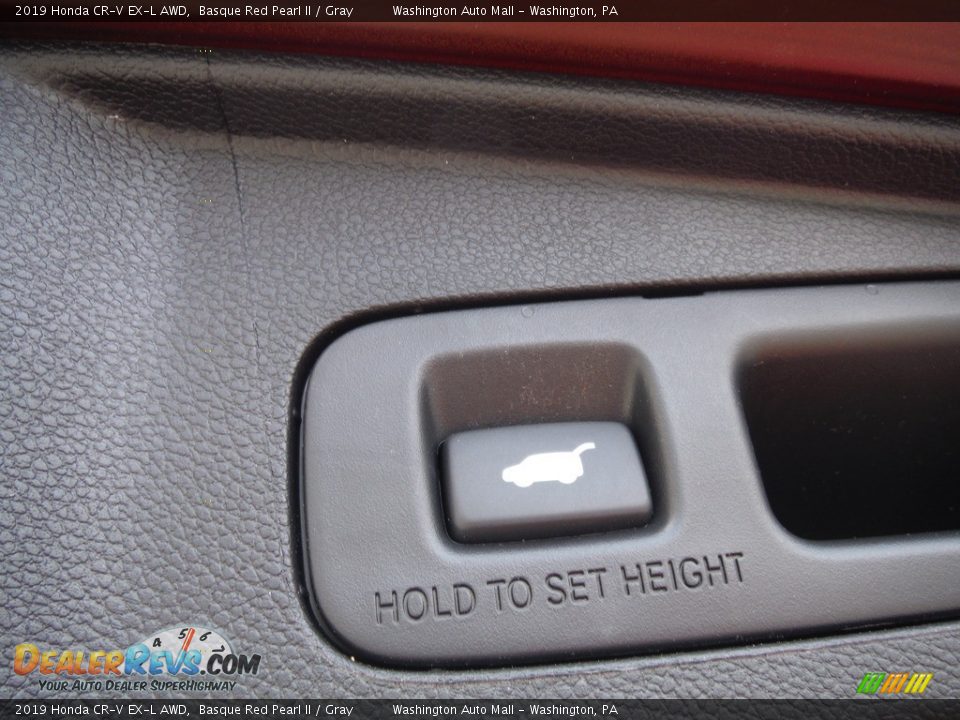 2019 Honda CR-V EX-L AWD Basque Red Pearl II / Gray Photo #29