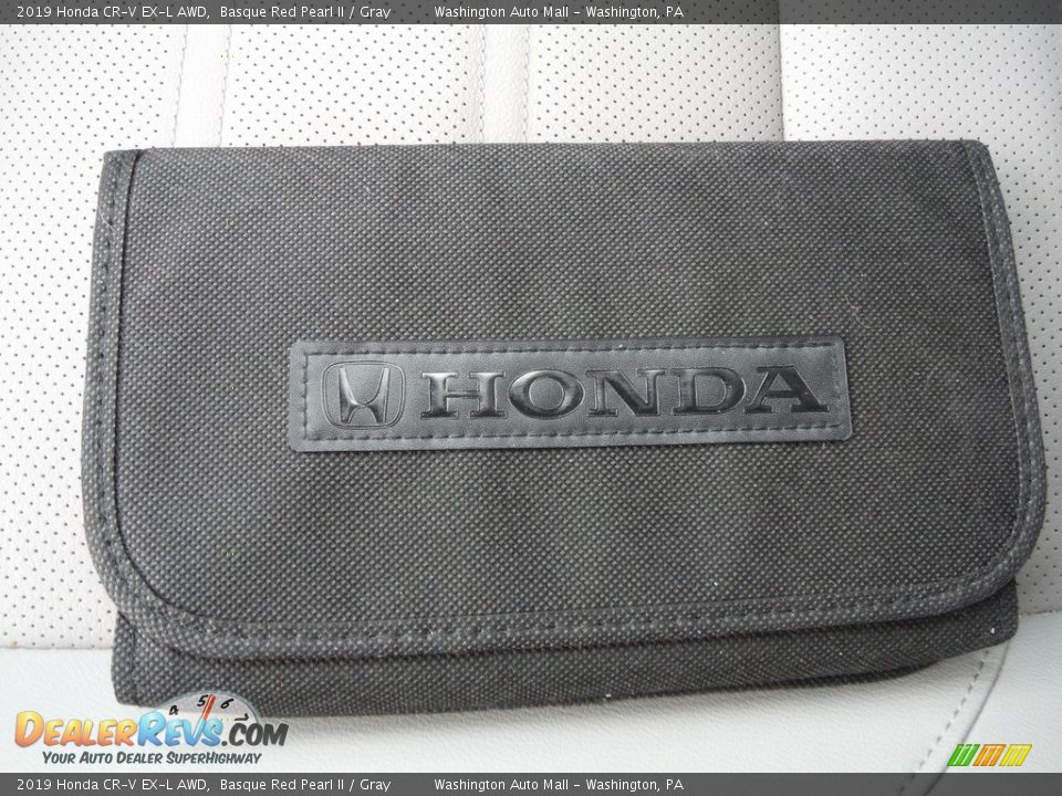 2019 Honda CR-V EX-L AWD Basque Red Pearl II / Gray Photo #30