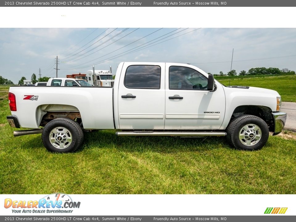 2013 Chevrolet Silverado 2500HD LT Crew Cab 4x4 Summit White / Ebony Photo #2