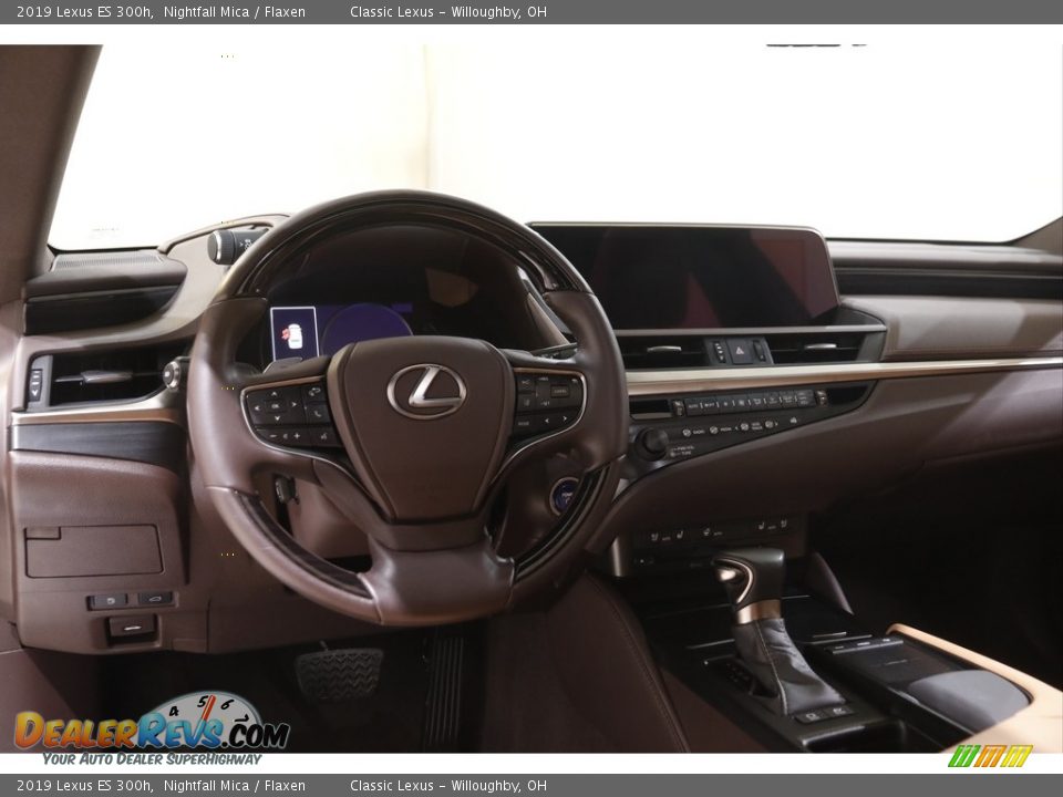 2019 Lexus ES 300h Nightfall Mica / Flaxen Photo #6