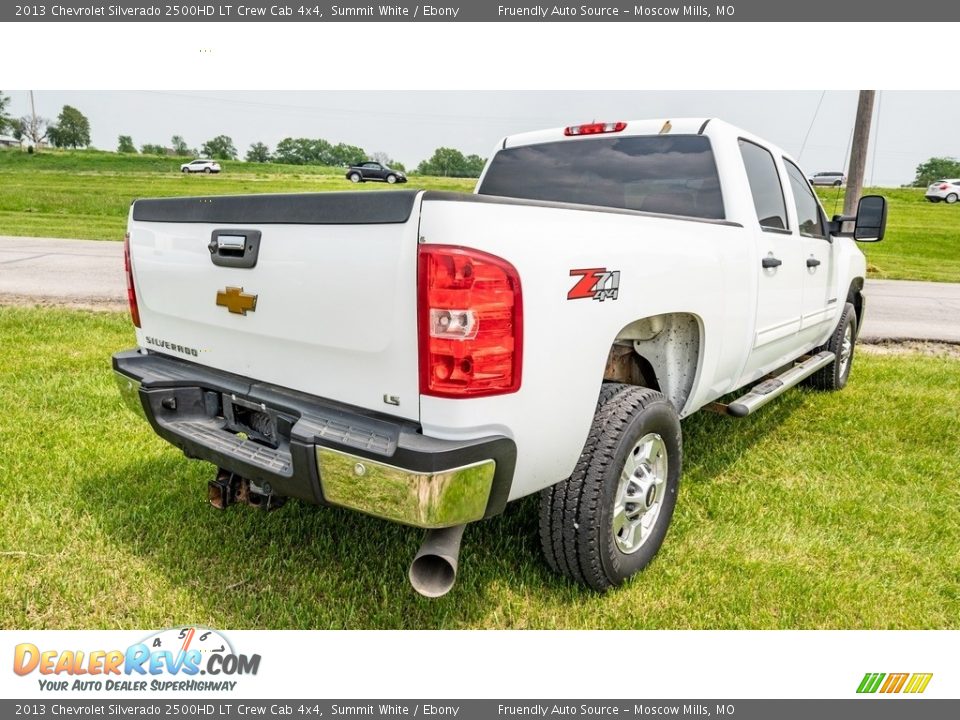 2013 Chevrolet Silverado 2500HD LT Crew Cab 4x4 Summit White / Ebony Photo #3