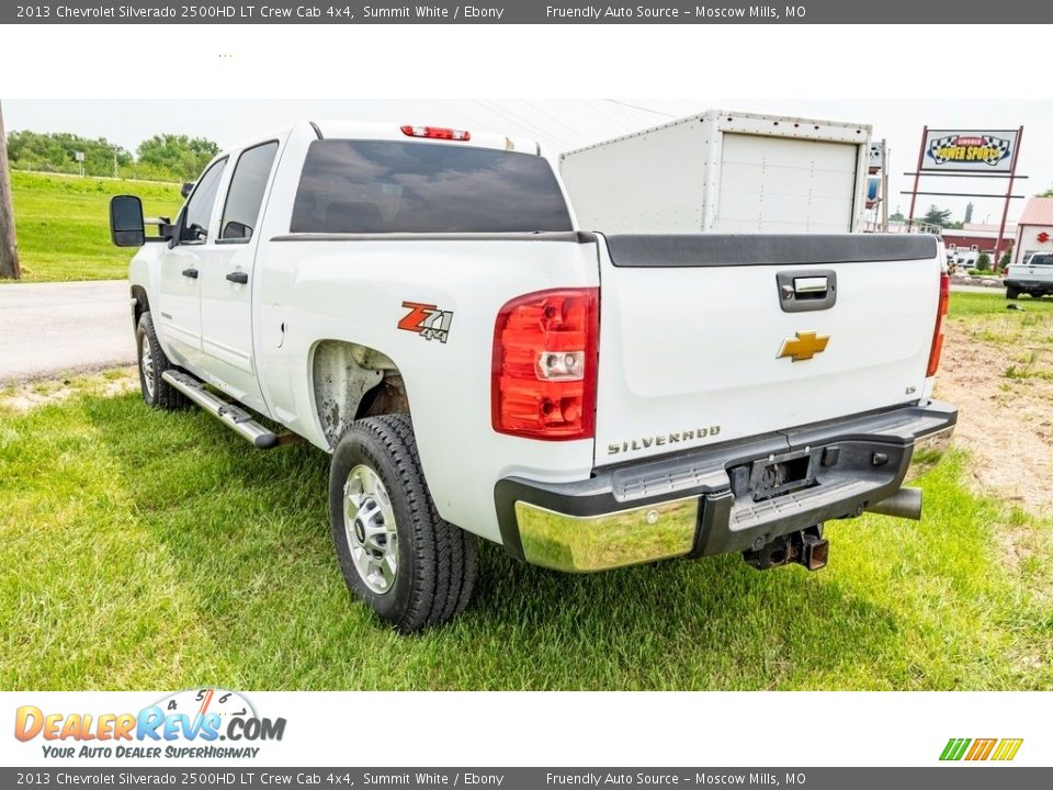 2013 Chevrolet Silverado 2500HD LT Crew Cab 4x4 Summit White / Ebony Photo #5