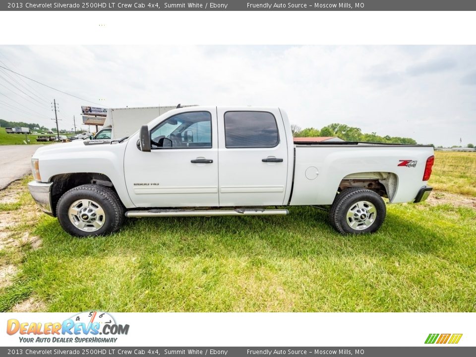 2013 Chevrolet Silverado 2500HD LT Crew Cab 4x4 Summit White / Ebony Photo #6