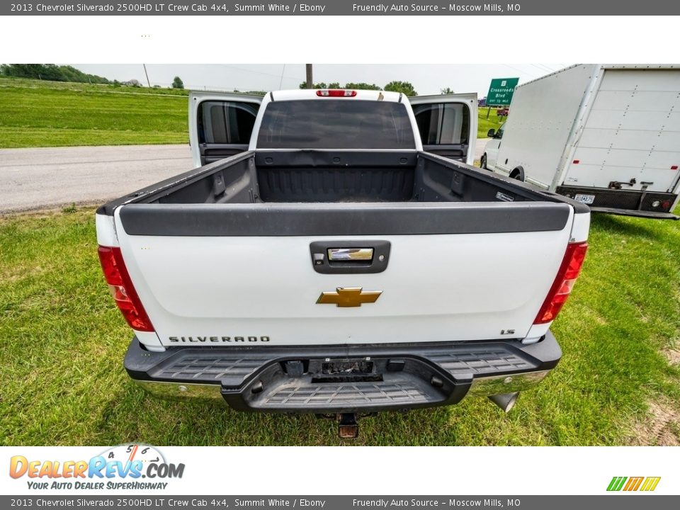 2013 Chevrolet Silverado 2500HD LT Crew Cab 4x4 Summit White / Ebony Photo #8