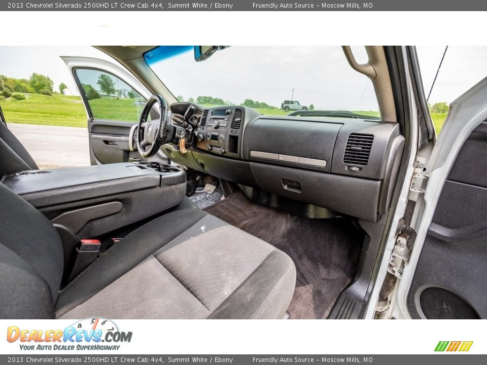 2013 Chevrolet Silverado 2500HD LT Crew Cab 4x4 Summit White / Ebony Photo #12