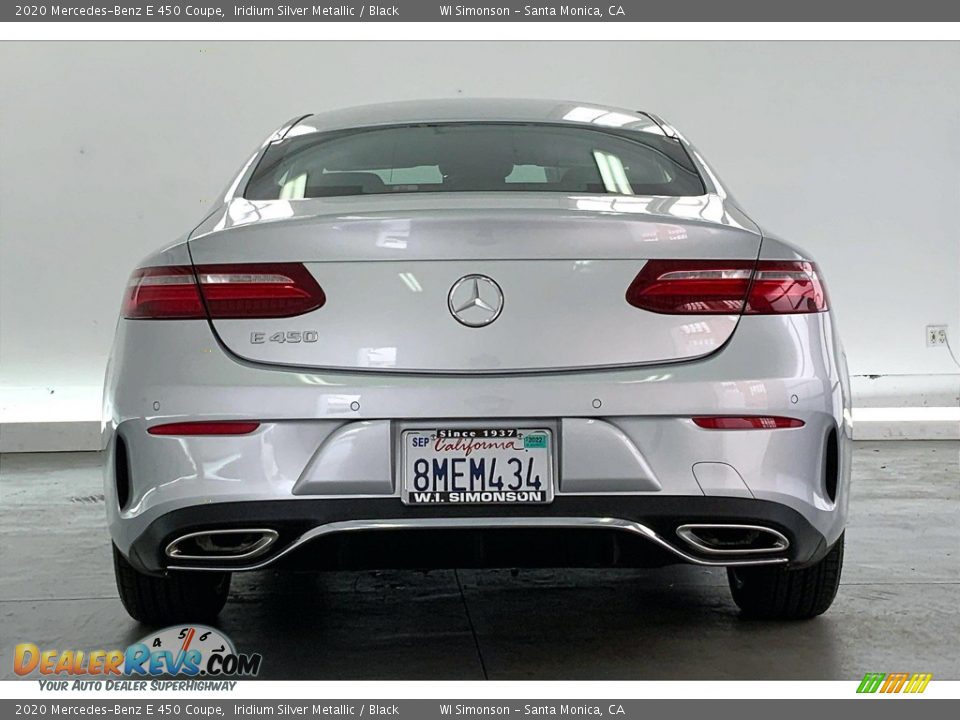 2020 Mercedes-Benz E 450 Coupe Iridium Silver Metallic / Black Photo #3