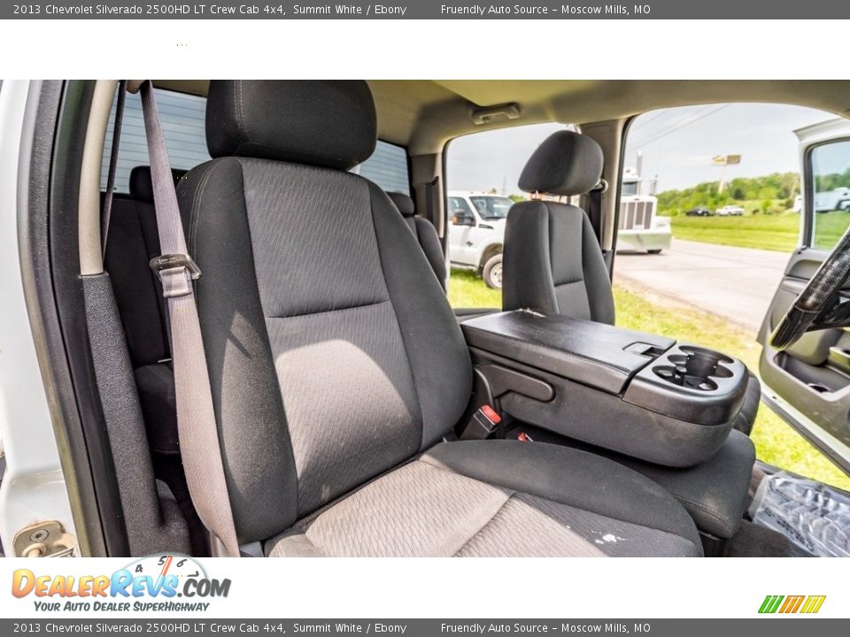 2013 Chevrolet Silverado 2500HD LT Crew Cab 4x4 Summit White / Ebony Photo #14