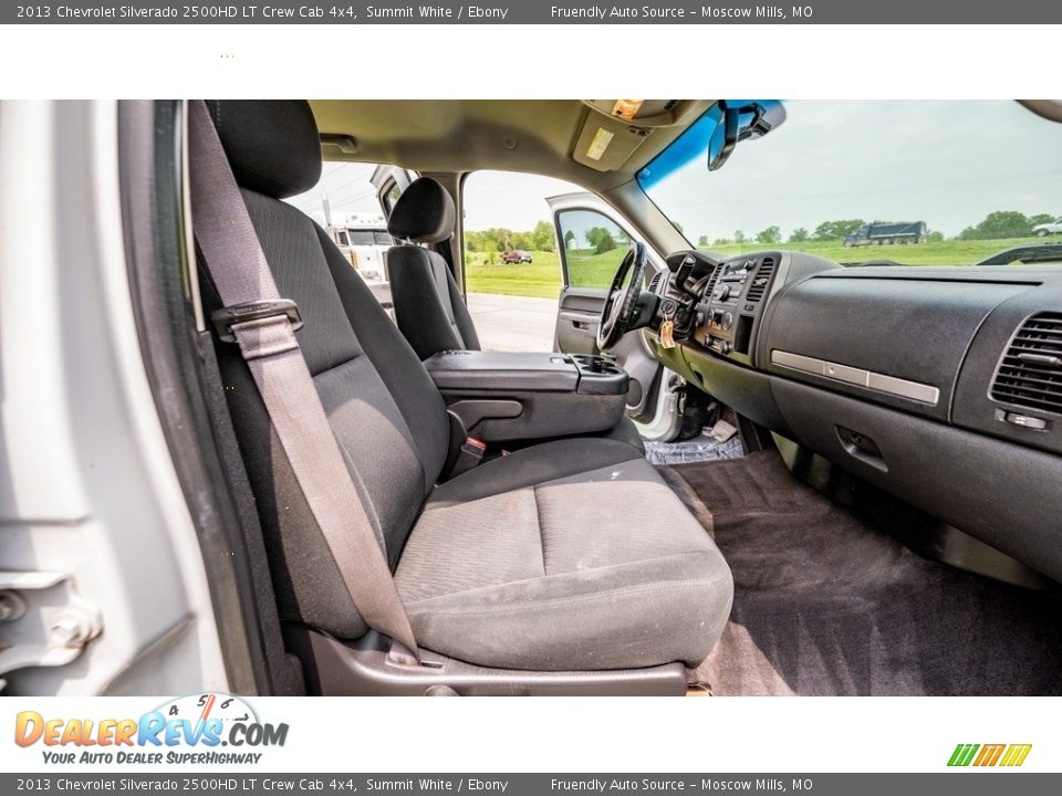 2013 Chevrolet Silverado 2500HD LT Crew Cab 4x4 Summit White / Ebony Photo #15