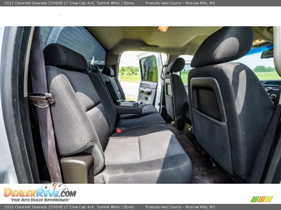 2013 Chevrolet Silverado 2500HD LT Crew Cab 4x4 Summit White / Ebony Photo #19