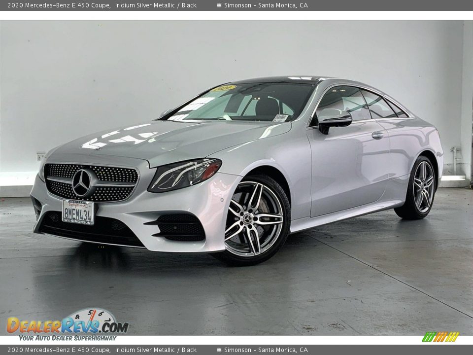 Front 3/4 View of 2020 Mercedes-Benz E 450 Coupe Photo #12