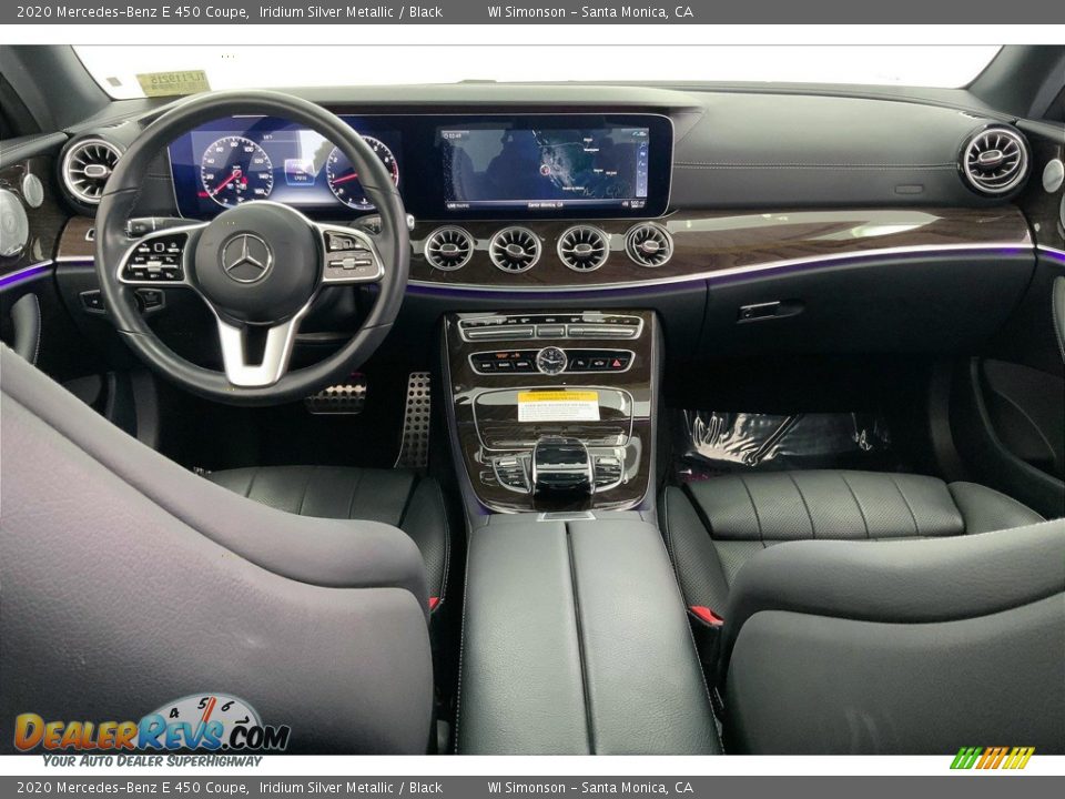Black Interior - 2020 Mercedes-Benz E 450 Coupe Photo #15