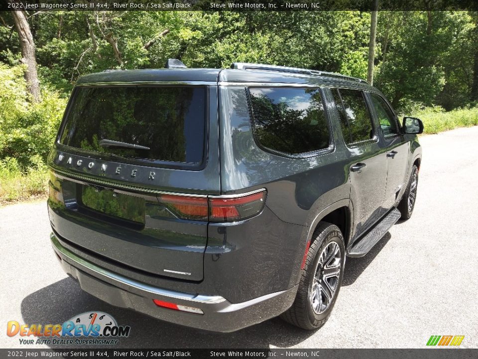 2022 Jeep Wagoneer Series III 4x4 River Rock / Sea Salt/Black Photo #7