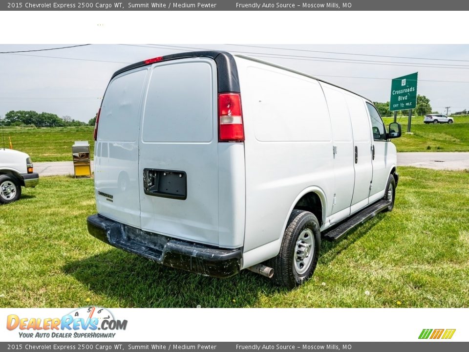 2015 Chevrolet Express 2500 Cargo WT Summit White / Medium Pewter Photo #4