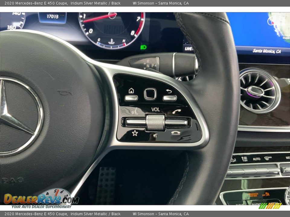 2020 Mercedes-Benz E 450 Coupe Steering Wheel Photo #22