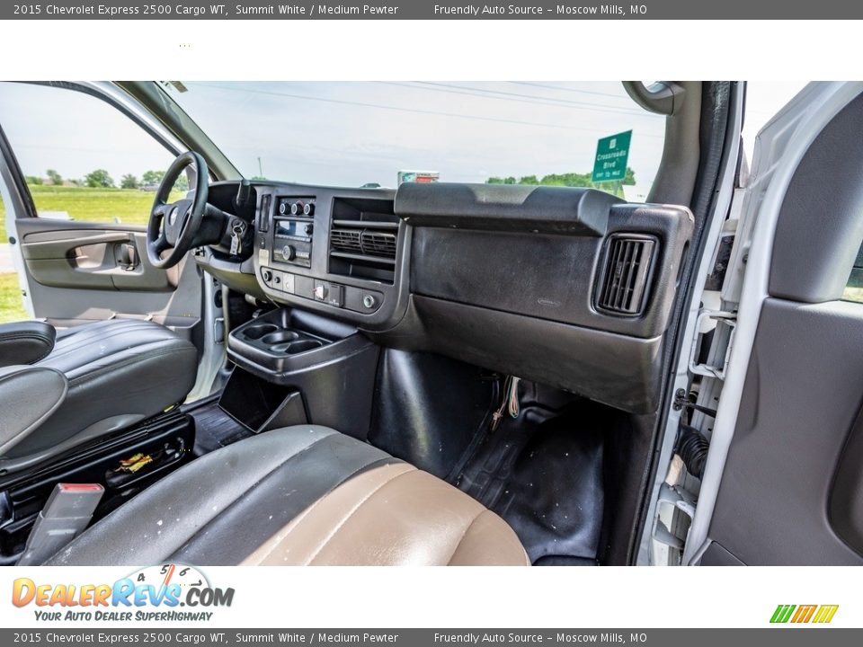 2015 Chevrolet Express 2500 Cargo WT Summit White / Medium Pewter Photo #7