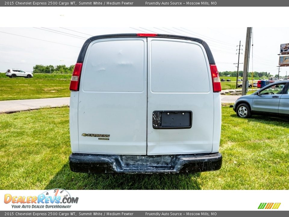 2015 Chevrolet Express 2500 Cargo WT Summit White / Medium Pewter Photo #9