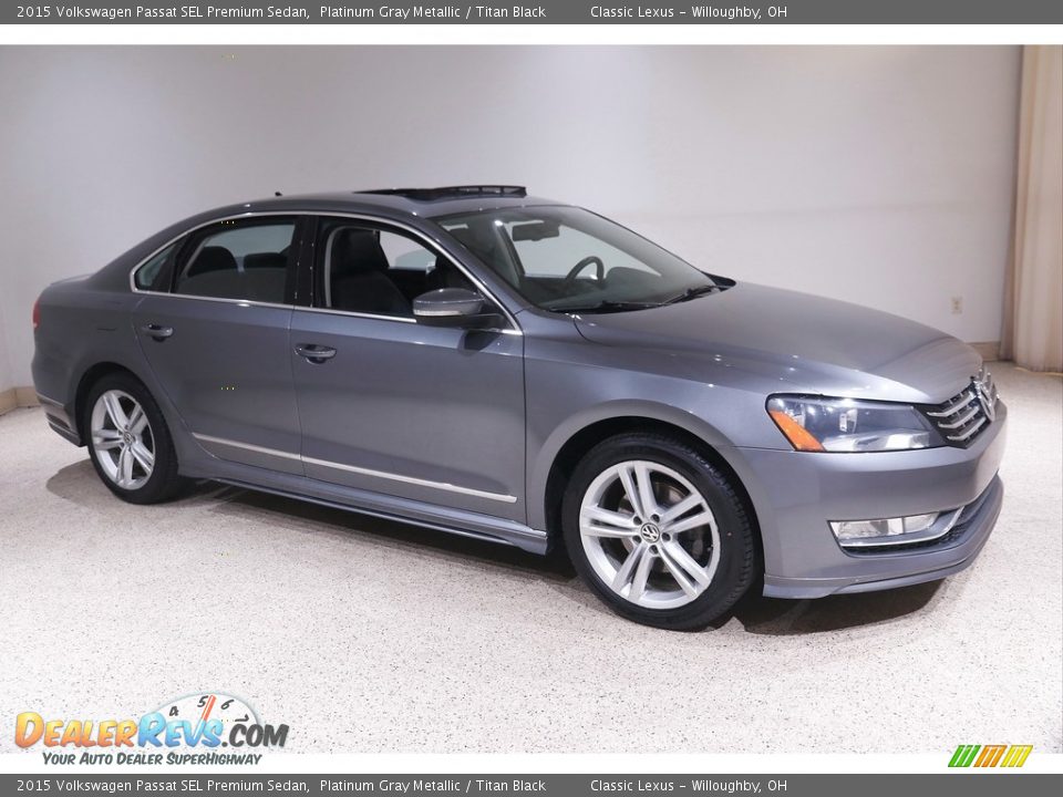 Platinum Gray Metallic 2015 Volkswagen Passat SEL Premium Sedan Photo #1