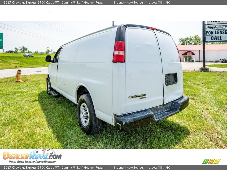 2015 Chevrolet Express 2500 Cargo WT Summit White / Medium Pewter Photo #10