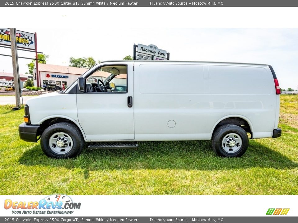 2015 Chevrolet Express 2500 Cargo WT Summit White / Medium Pewter Photo #11