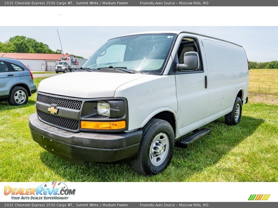 2015 Chevrolet Express 2500 Cargo WT Summit White / Medium Pewter Photo #12