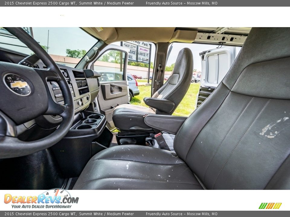 2015 Chevrolet Express 2500 Cargo WT Summit White / Medium Pewter Photo #13