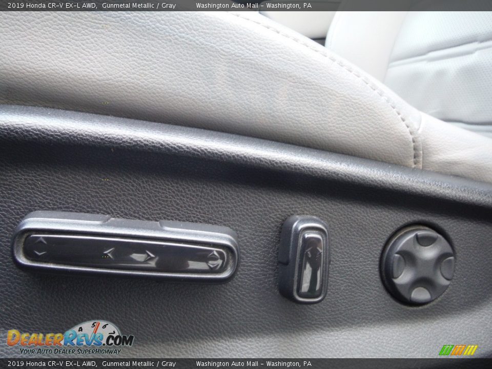 2019 Honda CR-V EX-L AWD Gunmetal Metallic / Gray Photo #18