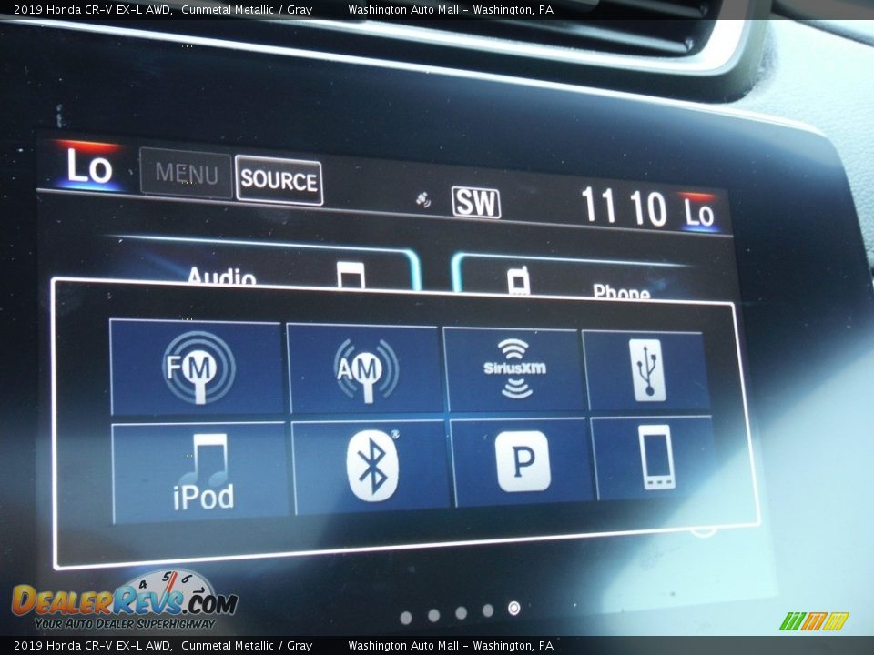 2019 Honda CR-V EX-L AWD Gunmetal Metallic / Gray Photo #20