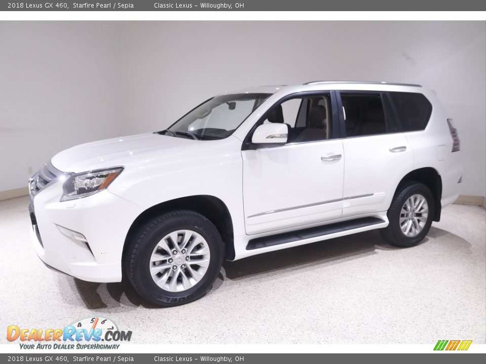 2018 Lexus GX 460 Starfire Pearl / Sepia Photo #3