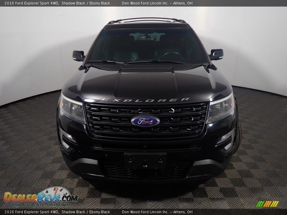 2016 Ford Explorer Sport 4WD Shadow Black / Ebony Black Photo #7