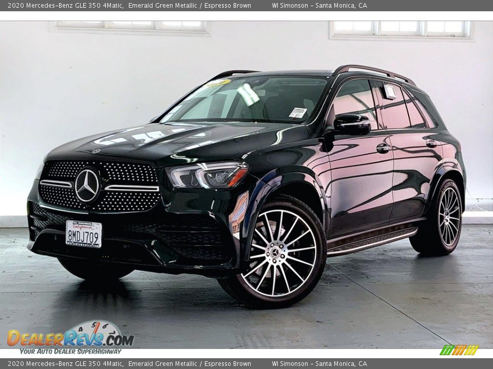 Emerald Green Metallic 2020 Mercedes-Benz GLE 350 4Matic Photo #12