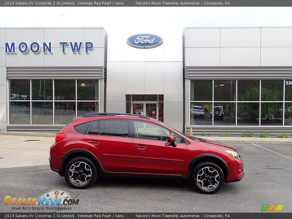 2014 Subaru XV Crosstrek 2.0i Limited Venetian Red Pearl / Ivory Photo #1