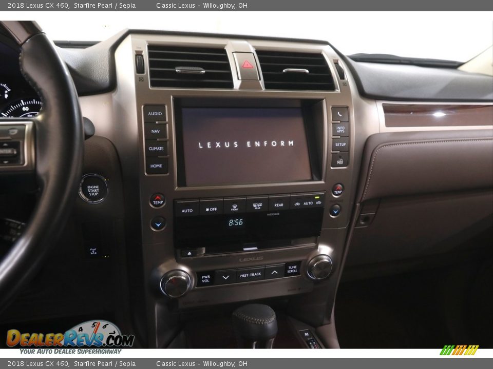 2018 Lexus GX 460 Starfire Pearl / Sepia Photo #10