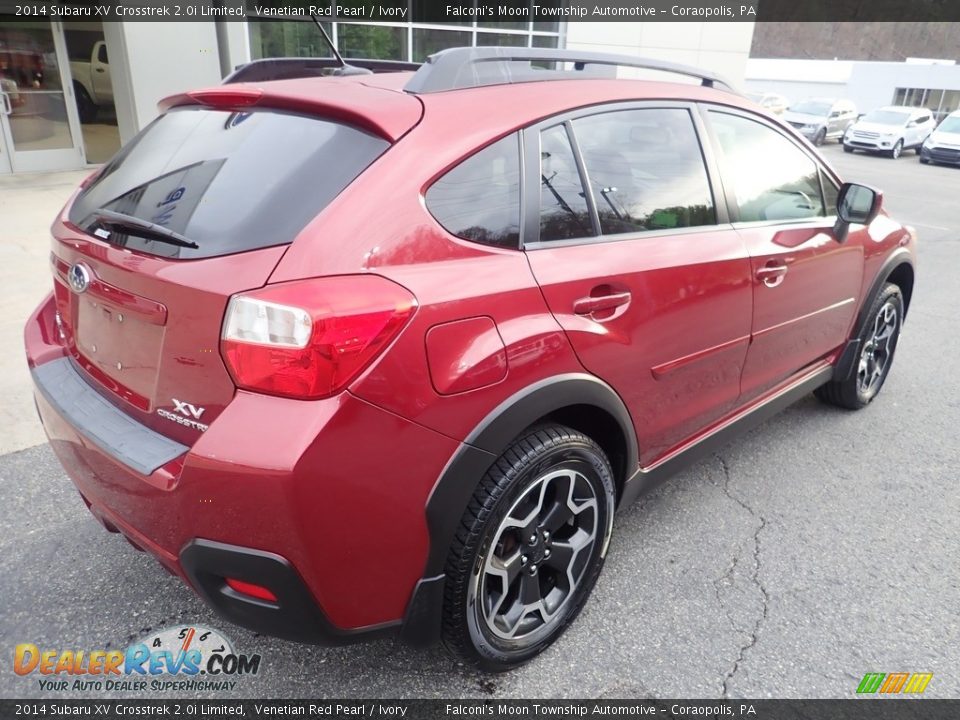 2014 Subaru XV Crosstrek 2.0i Limited Venetian Red Pearl / Ivory Photo #2