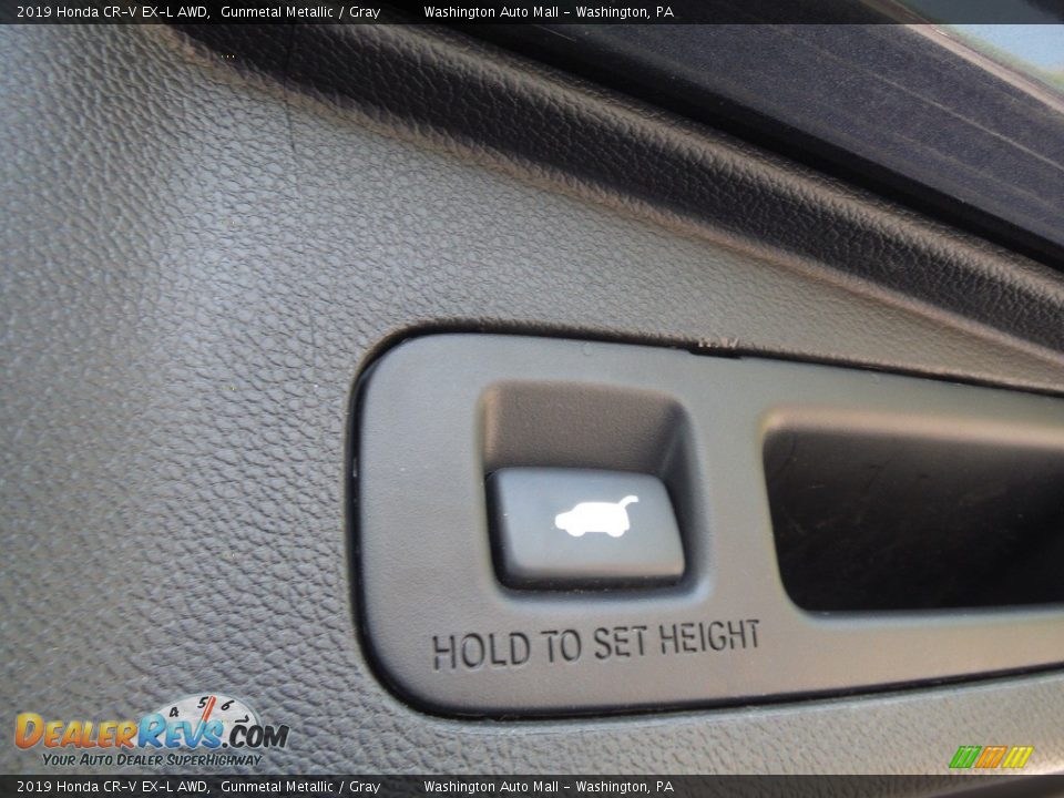 2019 Honda CR-V EX-L AWD Gunmetal Metallic / Gray Photo #30
